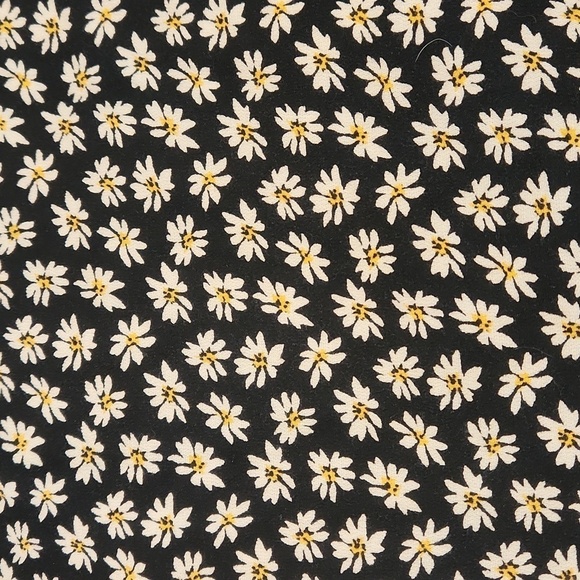 American Eagle Outfitters Micro Floral Daisy Tiered Babydoll Dress - Picture 2 of 4